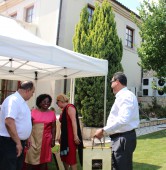 Grillparty a búcsúzó palesztinai és egyiptomi nagykövet tiszteletére